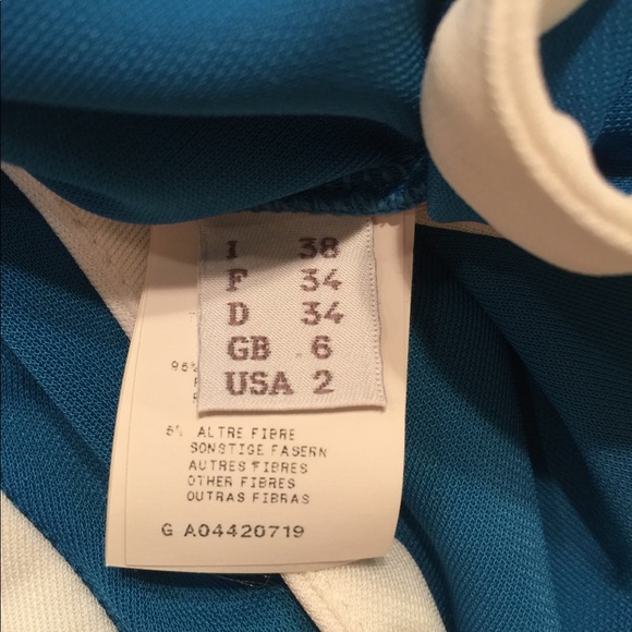 PHILOSOPHY DI ALBERTA FERRETTI ROYAL BLUE DRESS 38 - Picture 5 of 5